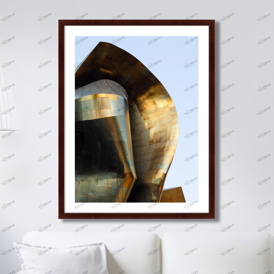 Картина: Abstract Architecture forms КАРТИНЫ В КВАРТИРУ  264805 Разноцветный 