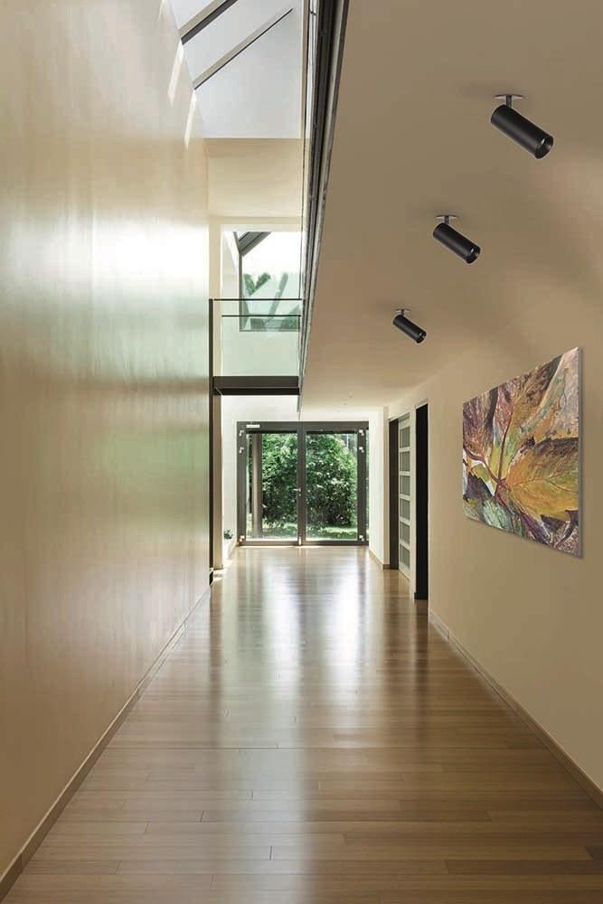 Terzo Light Регулируемый потолочный светильник из алюминия Reeds V418570  - Вид №2