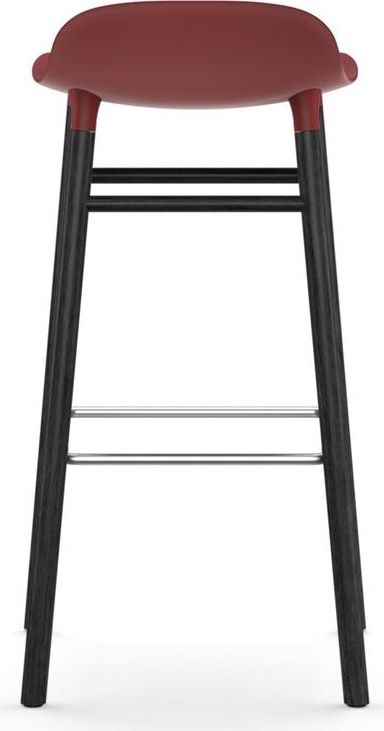 603223 Барный стул 75 cm Black Red Normann Copenhagen Form - Вид №3