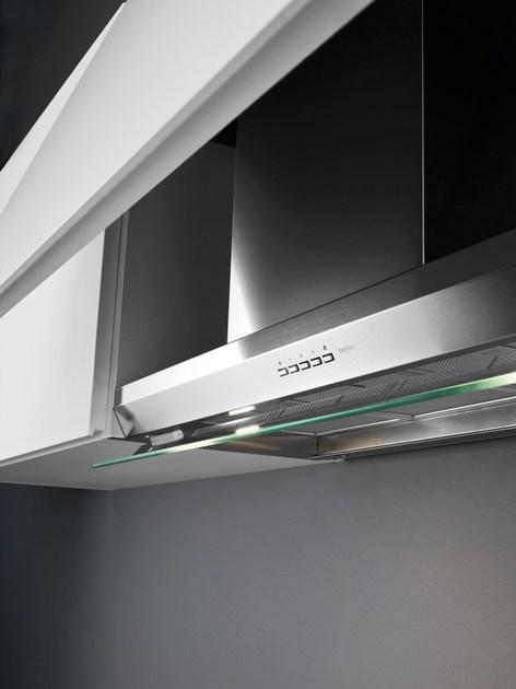 Falmec Настенная вытяжка из нержавеющей стали со встроенной подсветкой Design sun-id-1398407 - Вид №2