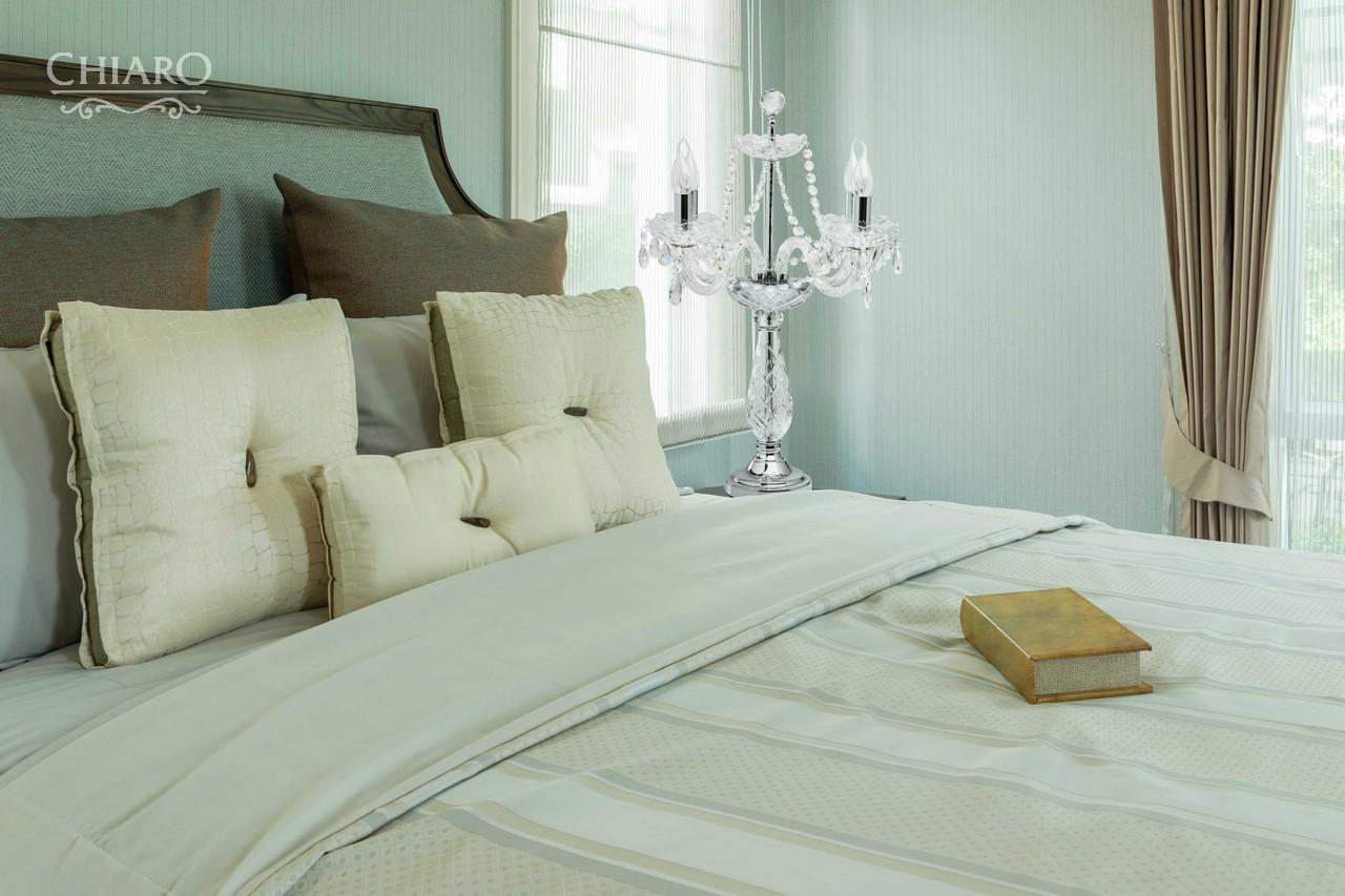 Настольная лампа MW-Light Каролина 15 367036304 MW-LIGHT ПОДСВЕЧНИК, СВЕЧА 195152 Прозрачный;хром  - Вид №1