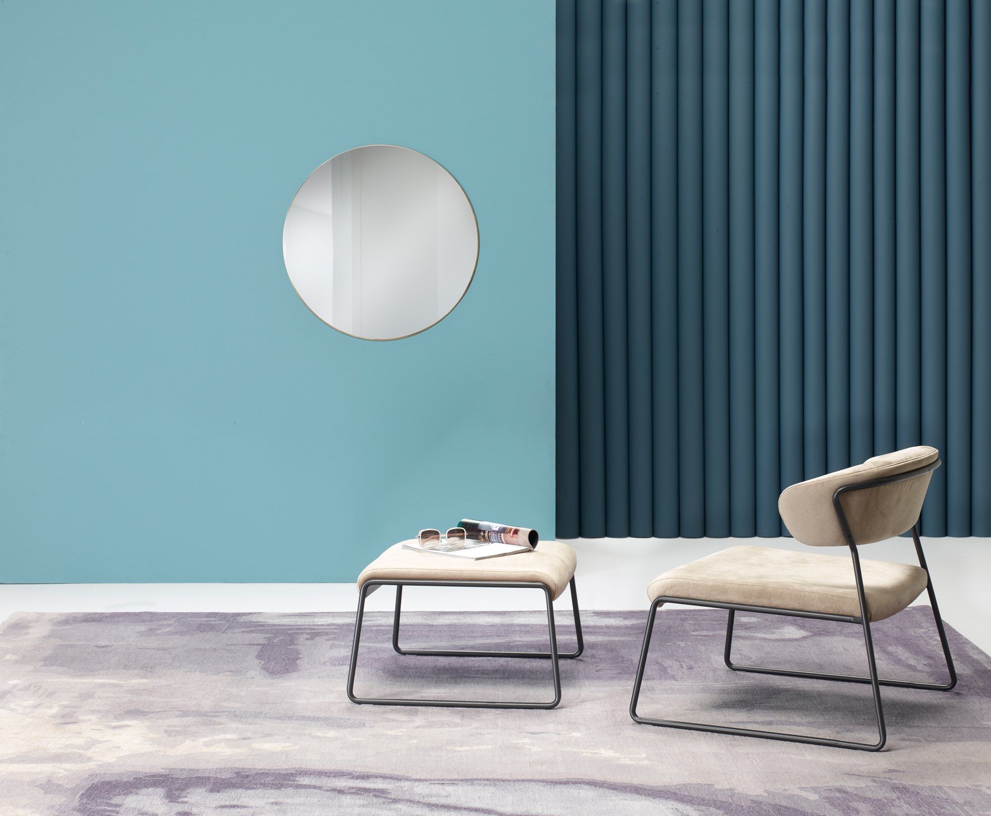 Ткань прямоугольный мягкий пуф S-CAB Лиза ARCH-00123566 - Вид №5