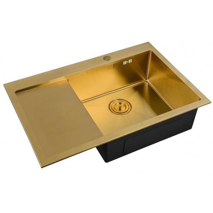 Zorg SZR-7851-R BRONZE Мойка кухонная прямоугольная Zorg  - Вид №1