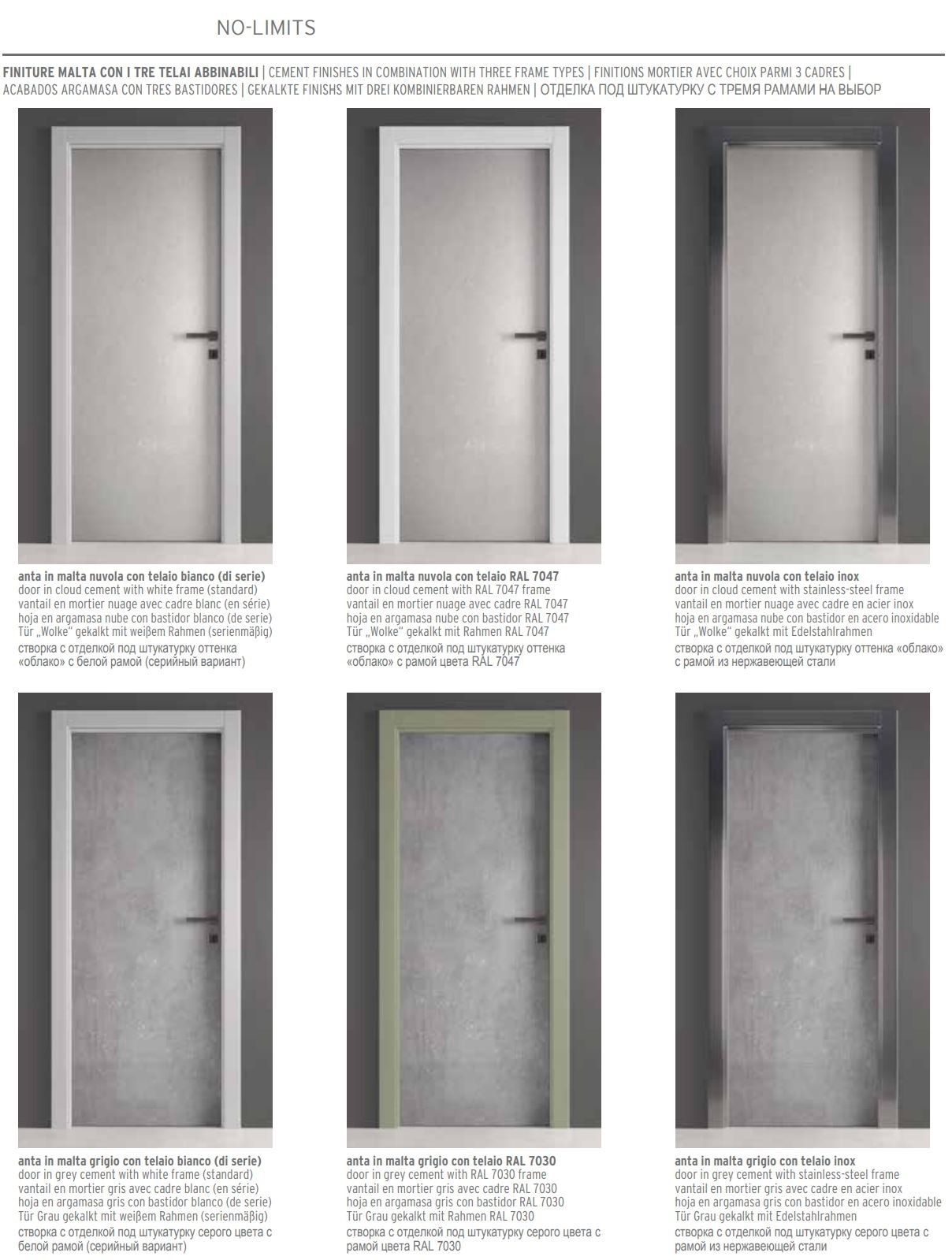 Ламинированная дверь с эффектом затирки GIDEA No-Limits ARCH-00091245 - Вид №24