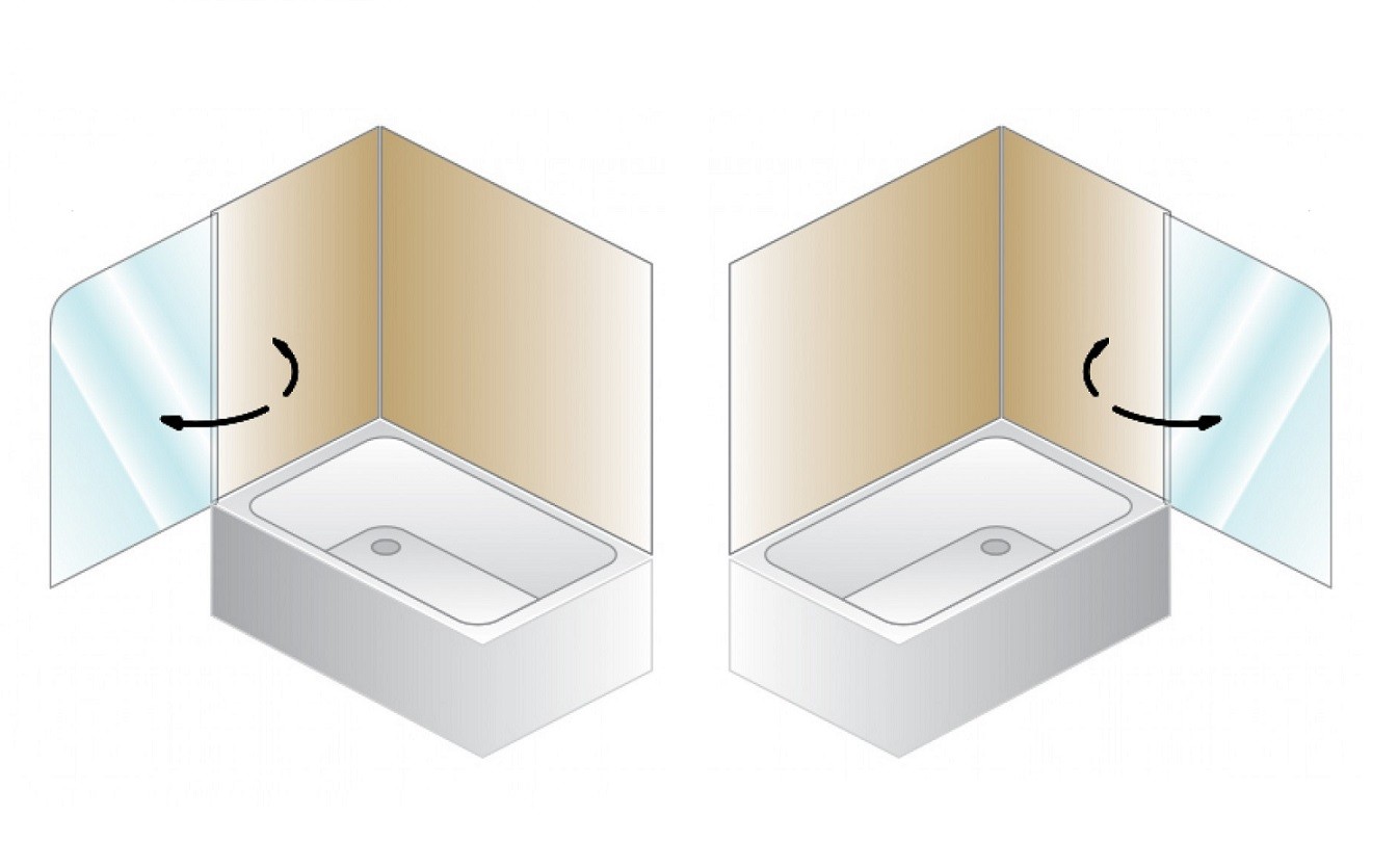 00755 Душевое ограждения на борт вынны Kolpa-San Словения  - Вид №1