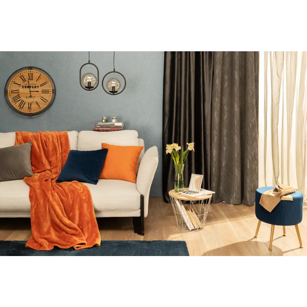 Подушка Rosario 45x45 см цвет темно-синий 85229719 STLM-2174388 SEASONS  - Вид №3