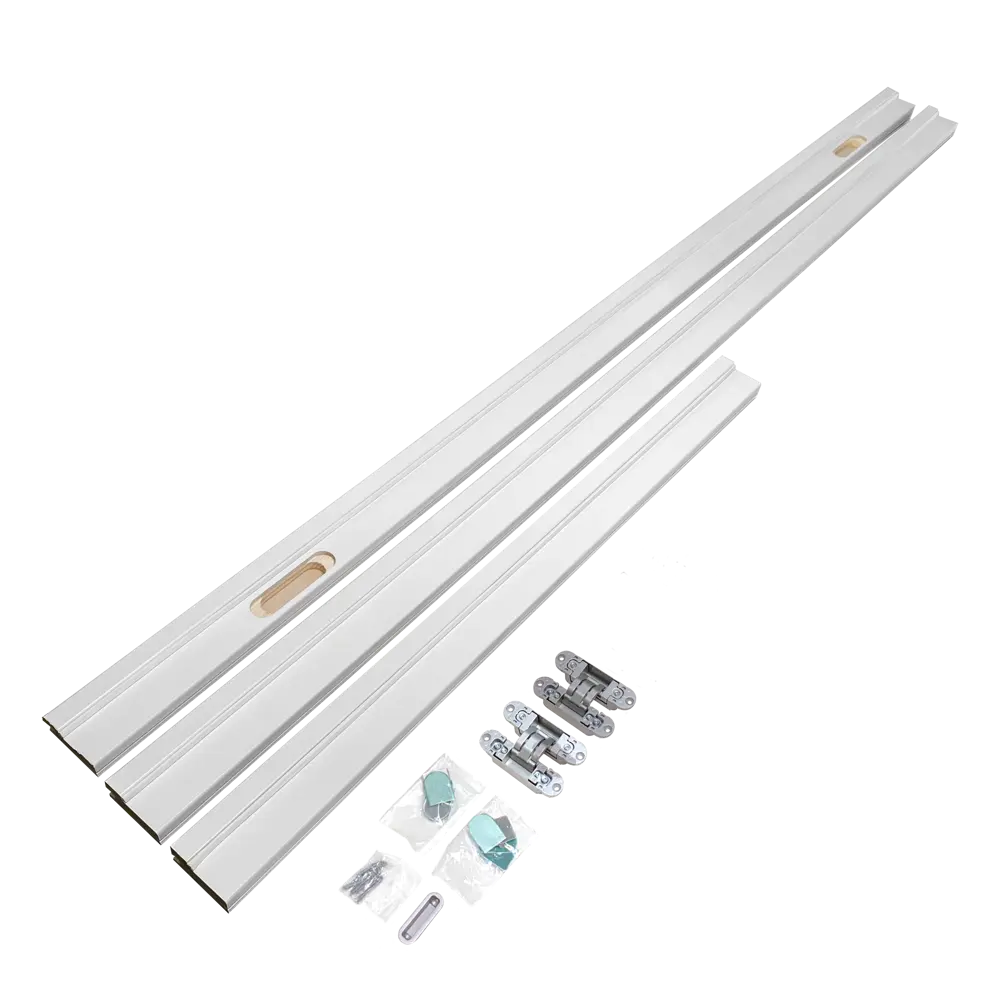 Комплект дверной коробки Твинвуд цвет белый 2370x74x34 мм (2.5шт.) BELWOODDOORS STLM-2073453 - Вид №2