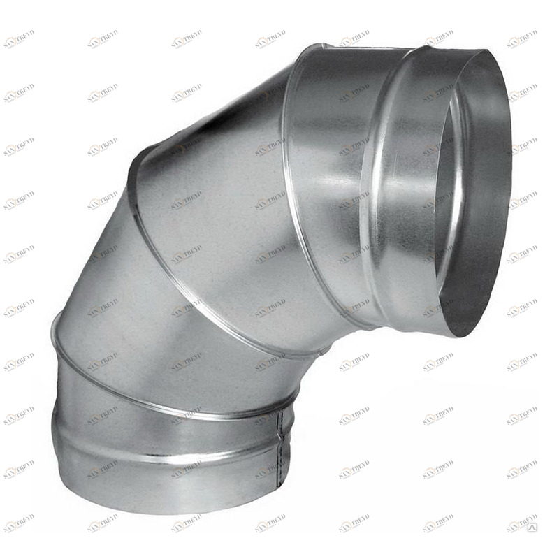 Отвод 90º круглый (оц. сталь) d250 Santreyd 00-0233-014