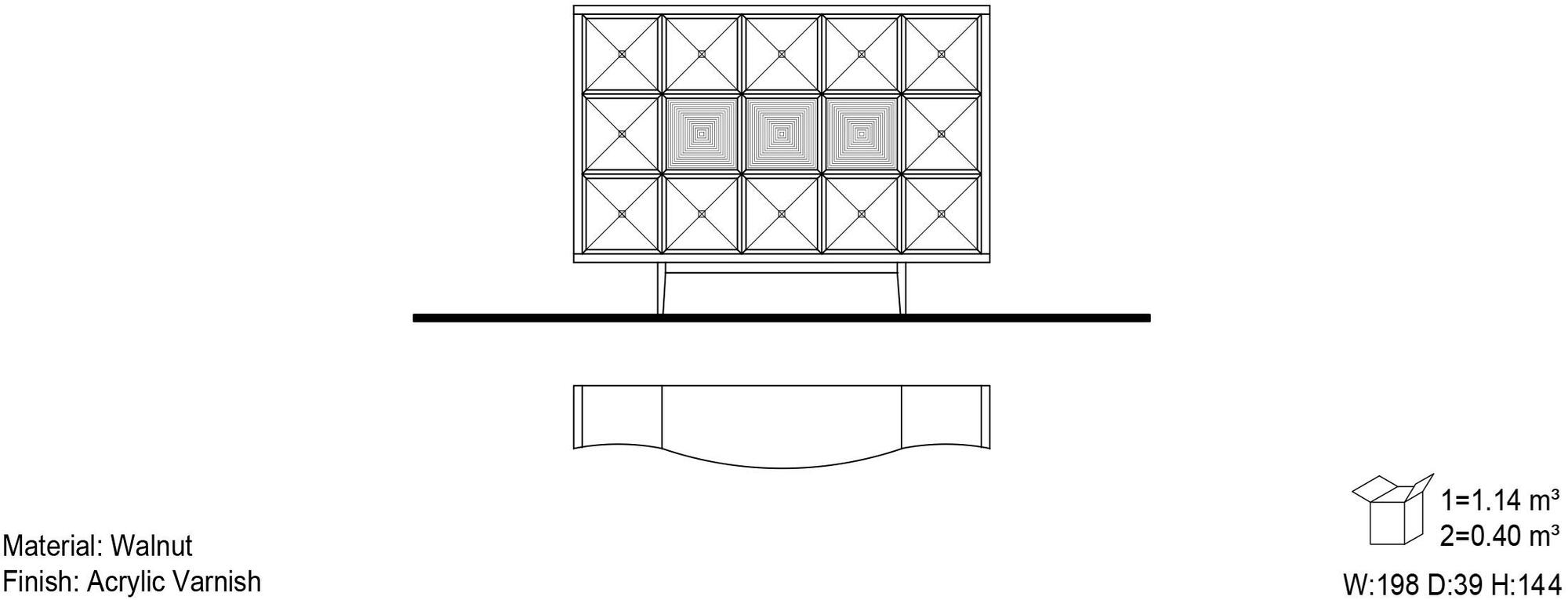 Mobi Открытый деревянный книжный шкаф sun-id-1356805 - Вид №2