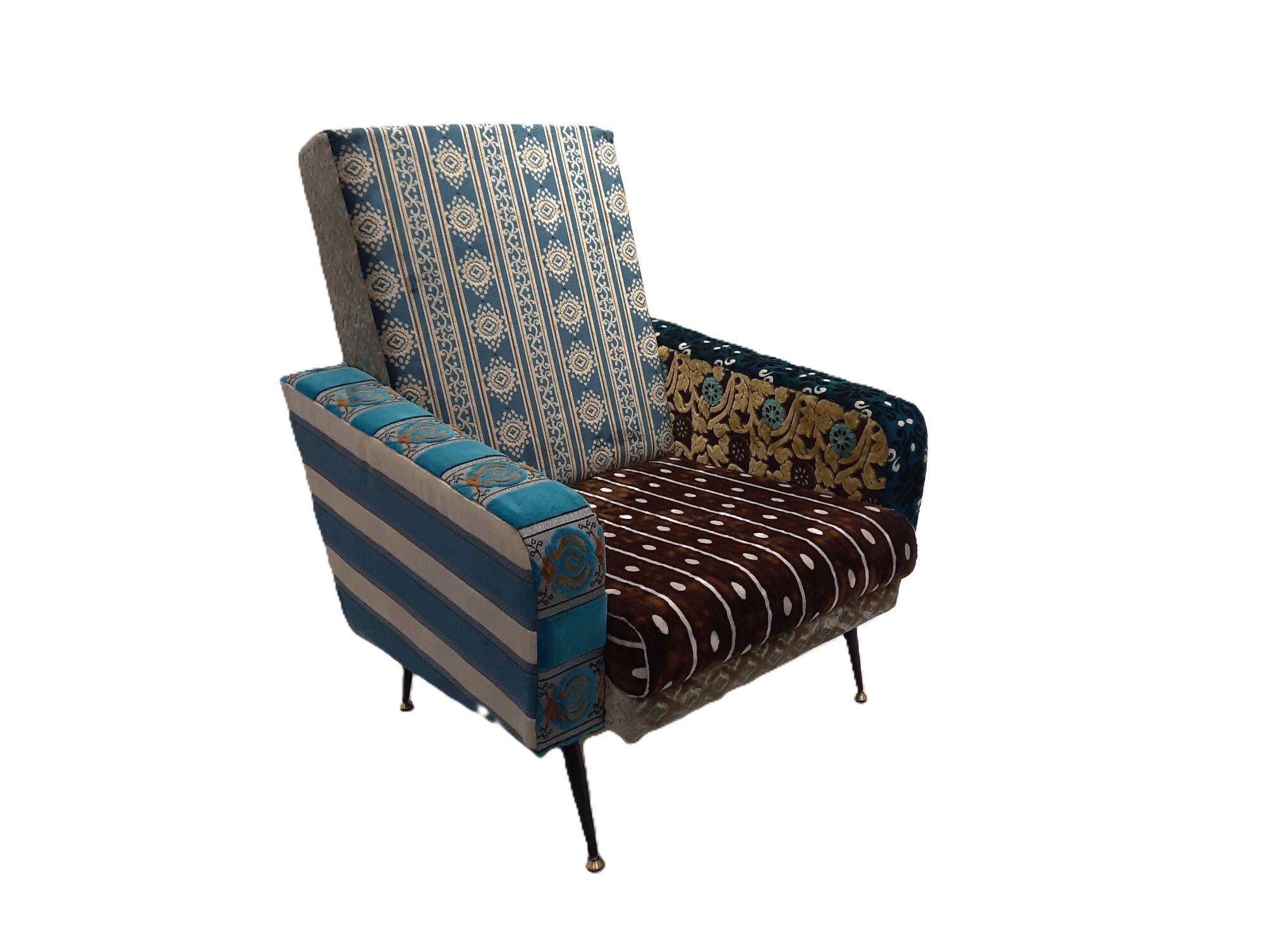 Бархатное кресло ICI ET LÀ мягкие сиденья ARCH-00075342