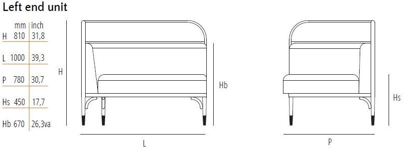 Wiener GTV Design Модульный секционный диван Targa sun-id-1356656 - Вид №14