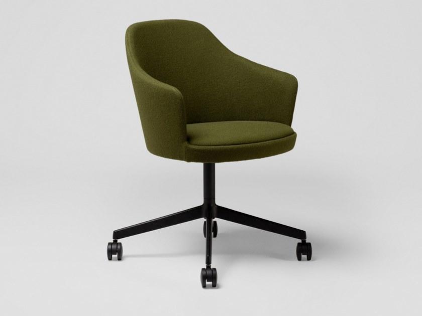 ENEA Офисный стул из ткани с 4 спицами и подлокотниками Kaiak sun-id-1504318 - Вид №1