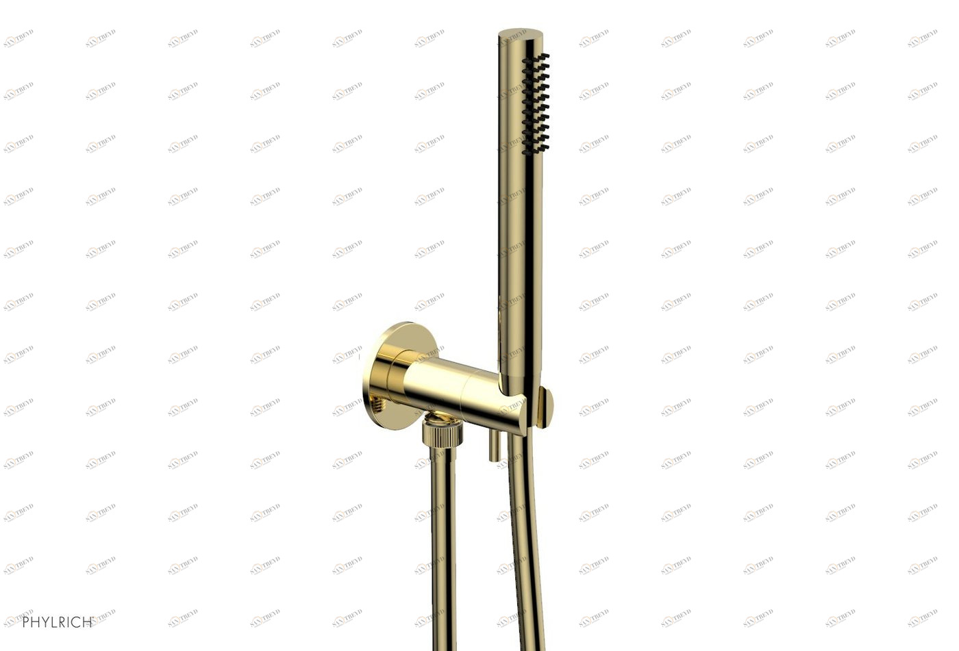 Полотенцесушитель DOLPHIN Phylrich  KA75-014 Polished Nickel 