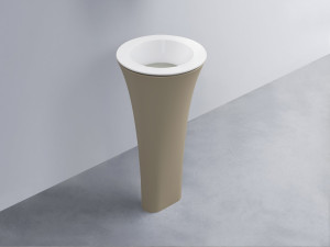 AMLA45-BL+AMPILT-PM+AMCOLT-AV Раковина Amedeo Tondo отдельностоящая cielo Enjoy + Amedeo