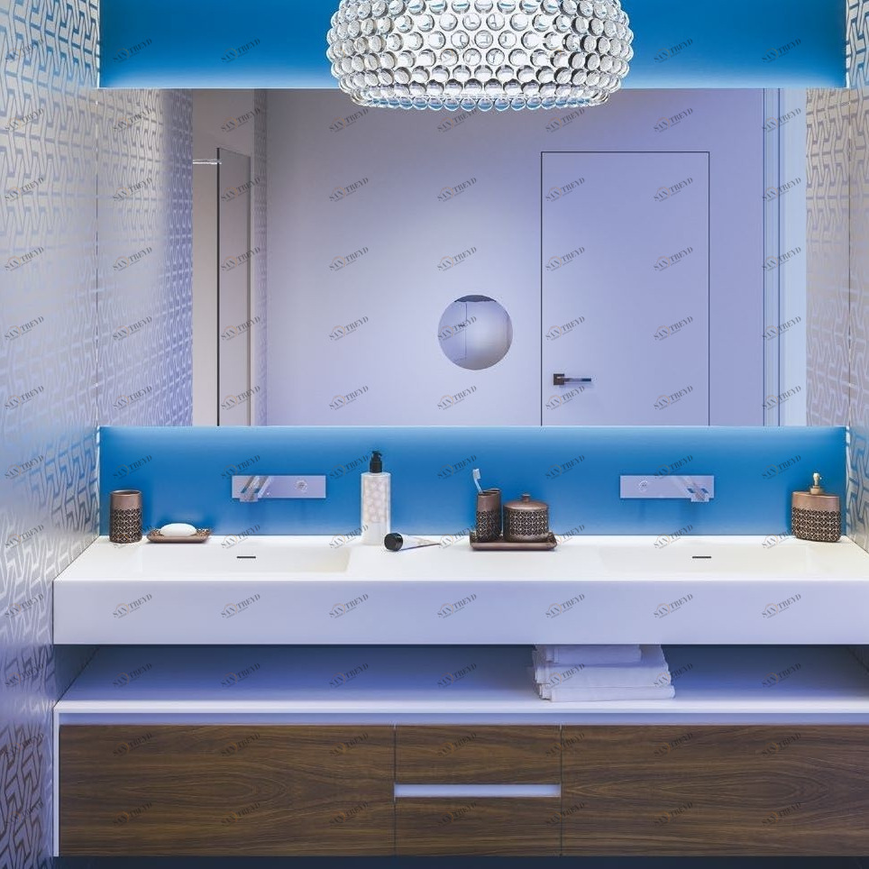 Moma Design Зеркало настенное с подсветкой 1600х700 Mirr Led Slim MIRRLEDSLIM16070