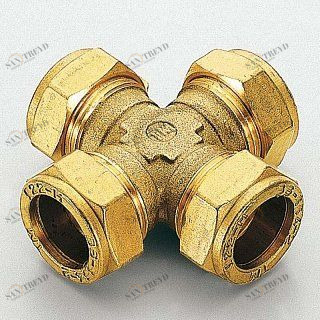 Крестовина 15 х15 х15 х15 обжим TIEMME 1000059