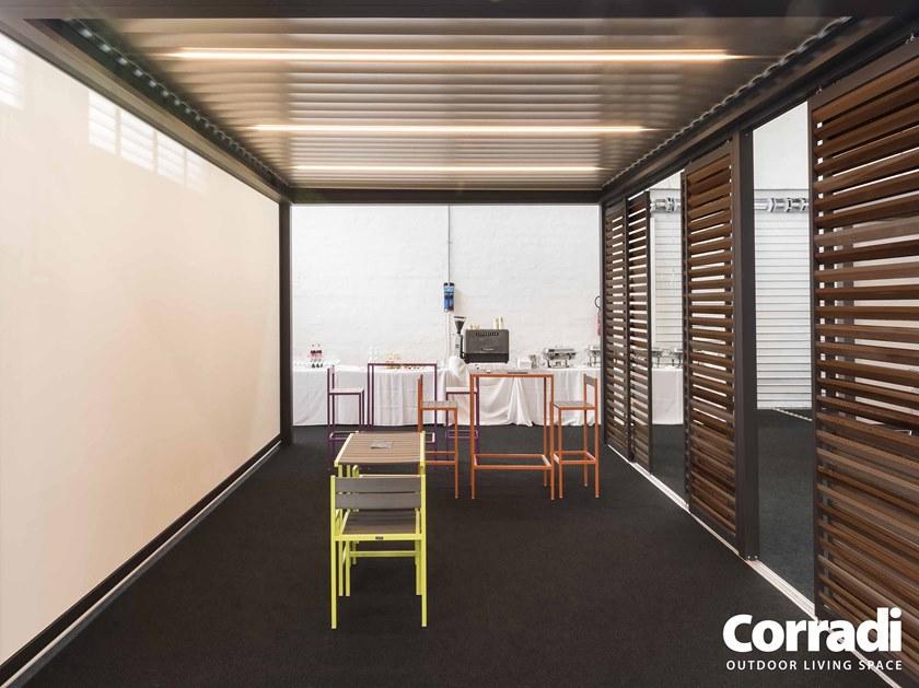 Corradi Раздвижной деревянный навес Chiusure e complementi sun-id-1502762 - Вид №4