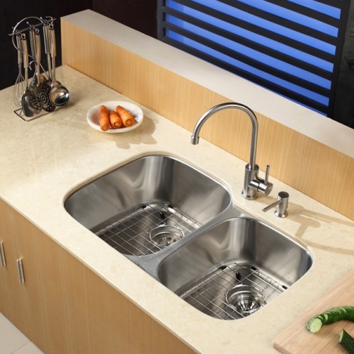 KBU24-KPF2160-SD20 Мойка кухонная прямоугольная Krausru  - Вид №6