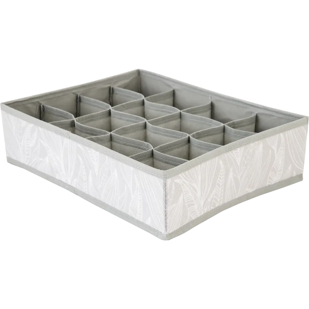 Органайзер для хранения Grace 35x9x27 см 8.5 л полипропилен цвет серый 88656494 STLM-2201068 Santreyd