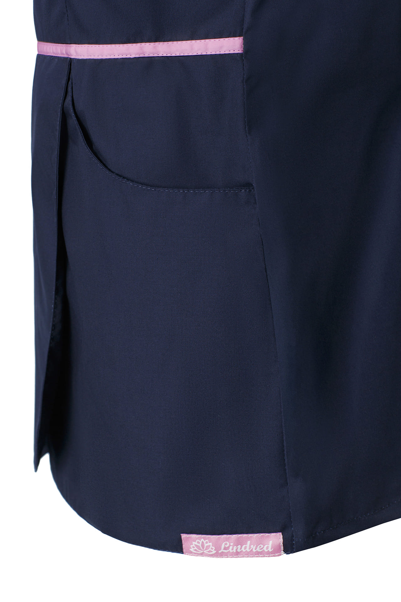 4958853 Костюм Сакура темно-синий с розовым  Медицинская одежда  размер 48 Спецодежда  - Вид №5