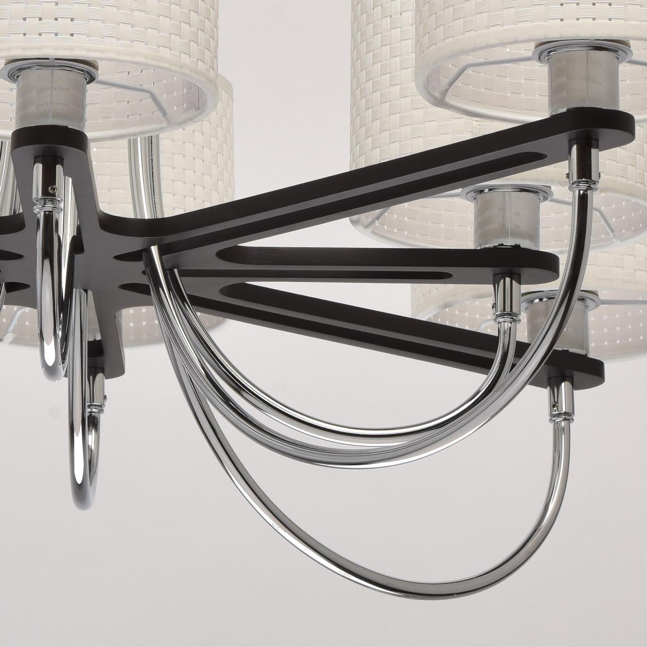 Подвесная люстра MW-Light Форест 1 693010208 MW-LIGHT ДИЗАЙНЕРСКИЕ, ФОРЕСТ 187039 Кремовый  - Вид №3