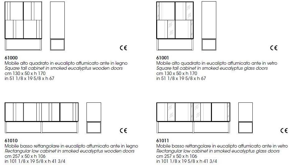 Giorgetti Комод деревянный с распашными дверцами sun-id-1401524 - Вид №5