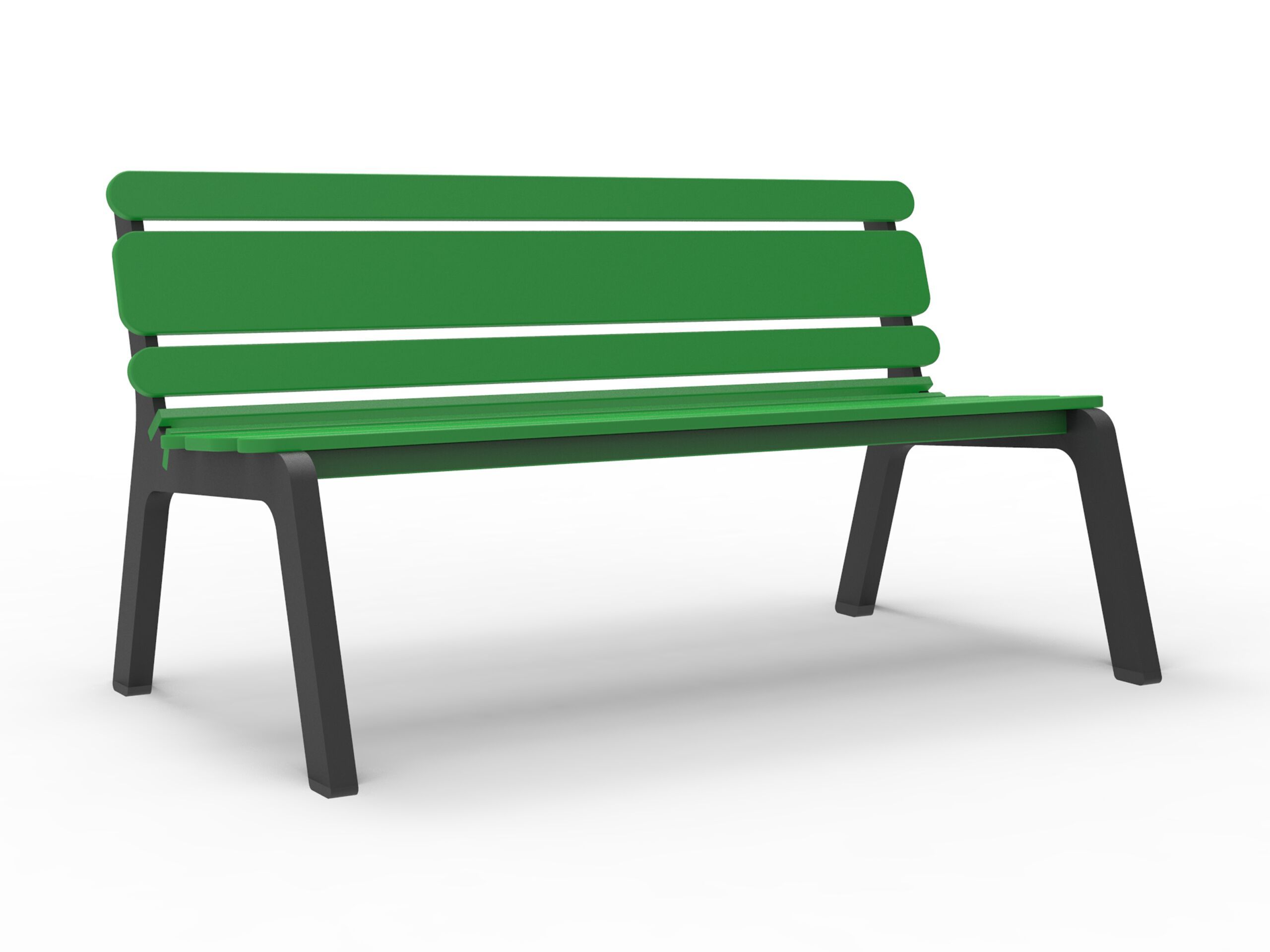 Скамейка из полиэтилена со спинкой Donye Ranardo ARCH-00028276 - Вид №10