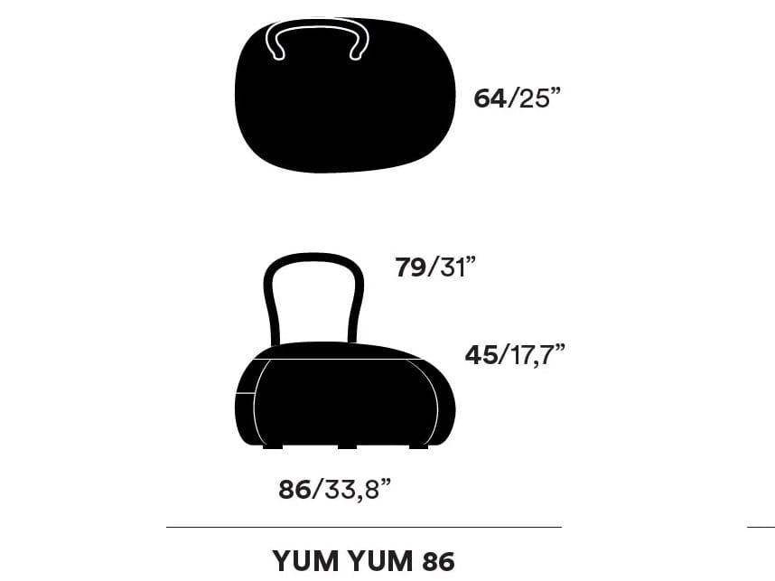 Креслице Opinion Ciatti Yum Yum ARCH-00072724 - Вид №4