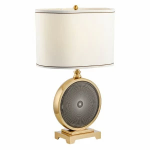 Настольная лампа Dragon glass 894 EVENHOME ВАЗА 192749 Белый;золото