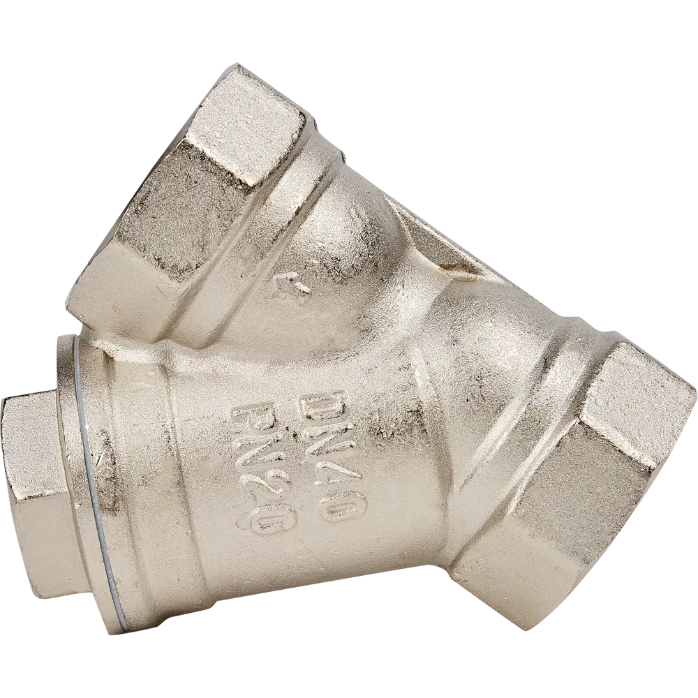 Фильтр косой Valtec 400-500 мкм латунь 1 1/2" VT.192.N.08 82564562 STLM-2141739  - Вид №1