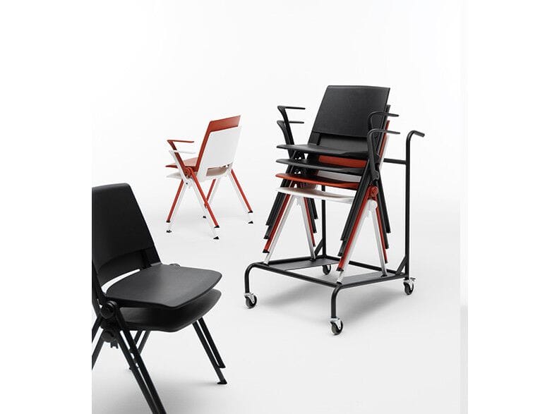 Пластиковый штабелируемый стул для конференций Nahu Clio Plastic ARCH-00031193 - Вид №2