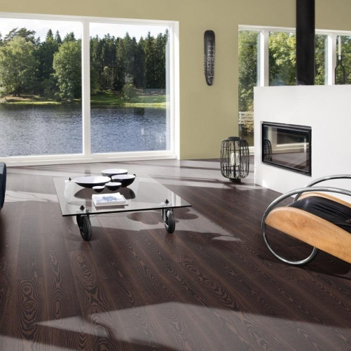 Паркетная доска Kahrs Ясень Черная медь 2600200434 - Вид №12