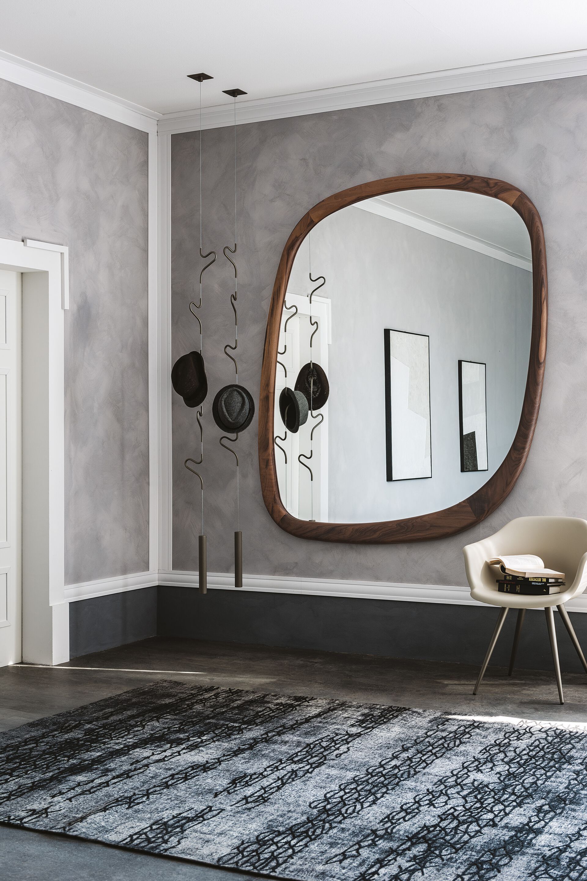 Настенное зеркало в рамке Cattelan italia JANEIRO MAGNUM ARCH-00058547