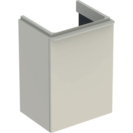 500.364.JR.1 Шкафчик для раковины Geberit Smyle Square, с одной дверцей Geberit  - Вид №6