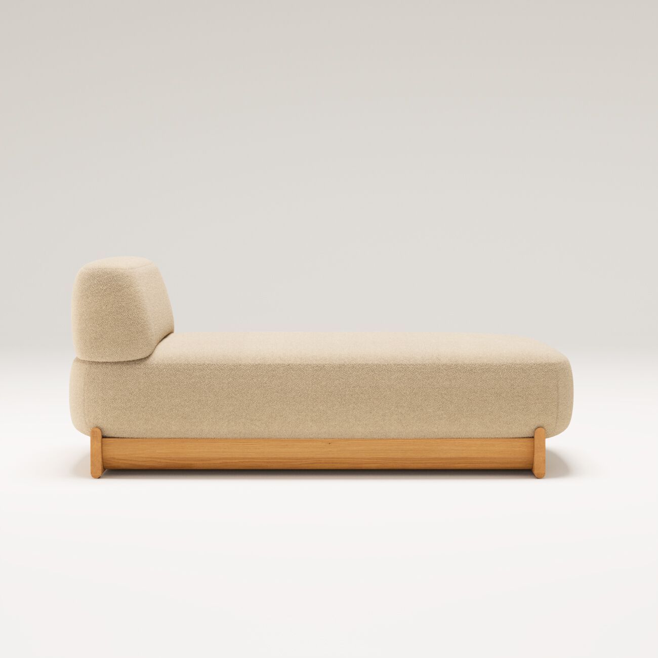 Модульный диван из ткани и дуба Wewood купол ARCH-00109421 - Вид №11