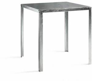 PF Stile Квадратный стол из оцинкованной стали