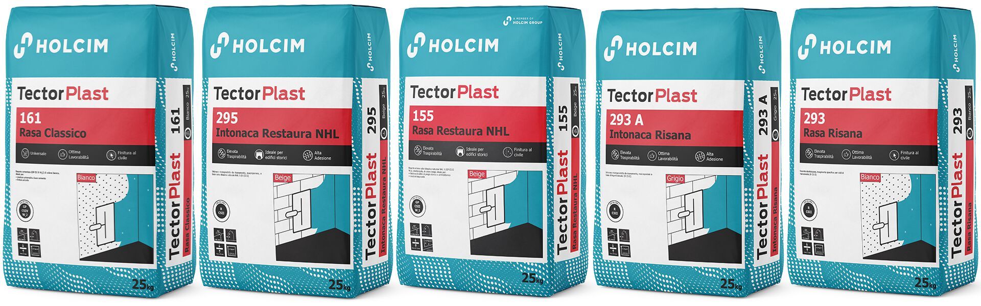 Одноразовая штукатурка для санации Holcim Italia Tector ARCH-00119585 - Вид №2