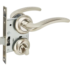 Дверные ручки Edson 10-Z01 с запиранием цвет никель 85338990 STLM-2031378