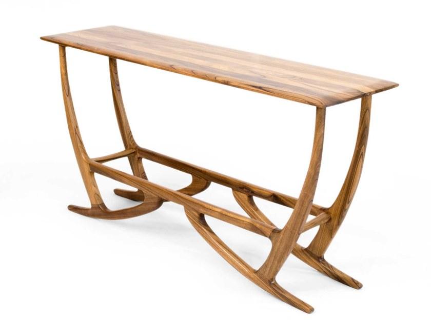 Mytto Прямоугольная консоль из ореха Larforma sun-id-1406728 - Вид №4