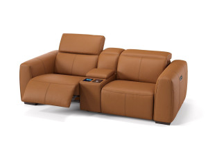 2-местный кожаный диван