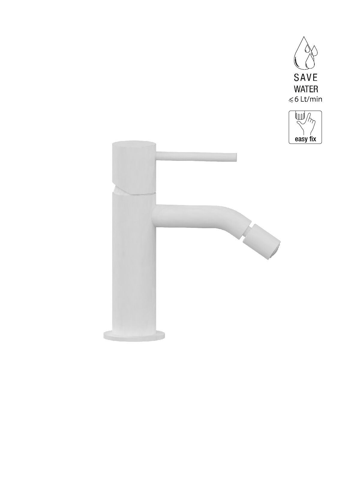 Смеситель для биде с одной ручкой Rubinetterie Frattini Pepe XL ARCH-00088833 - Вид №8