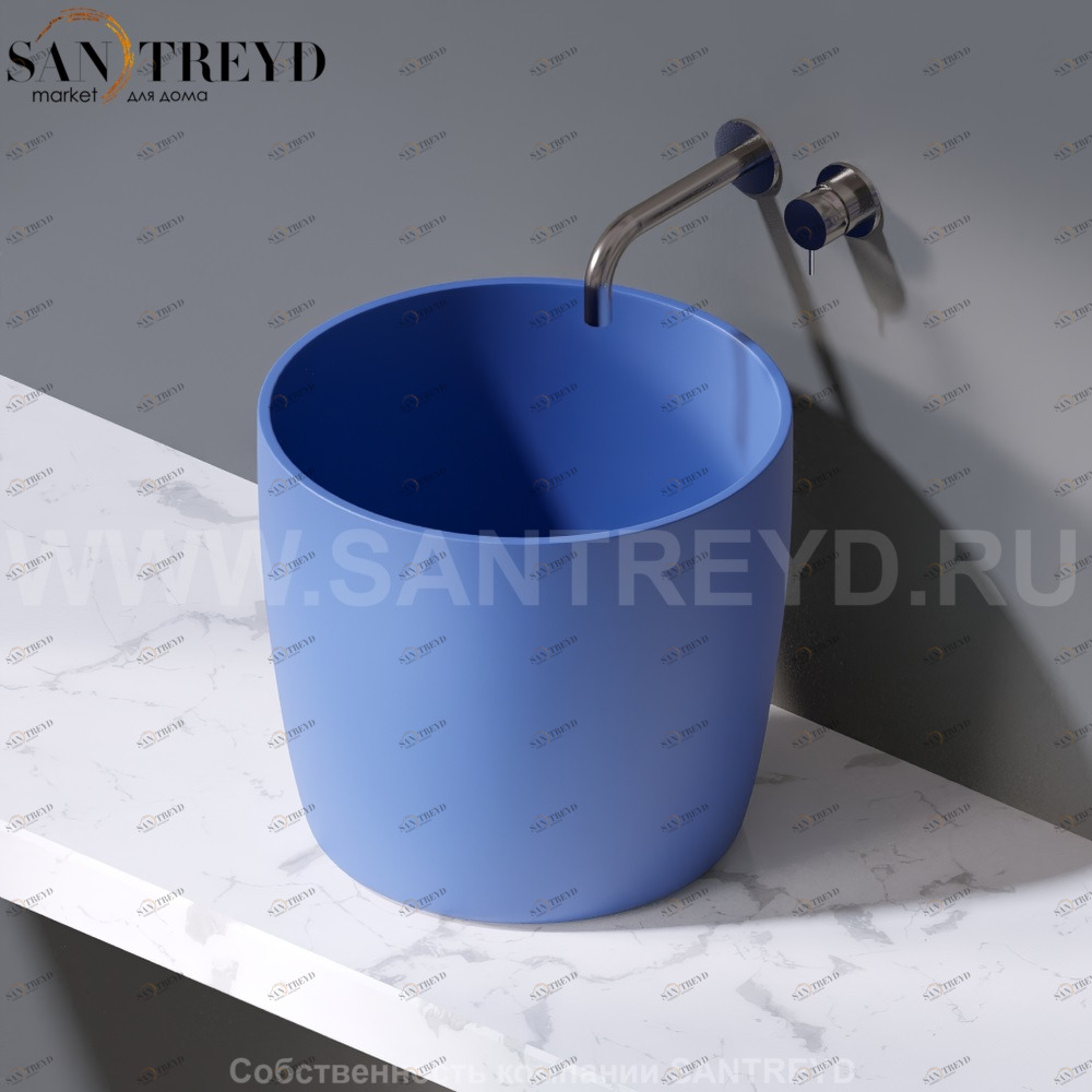 L106.140 Накладная раковина на столешницу  овальная A. e T. Italia PILLAR AeT ITALIA