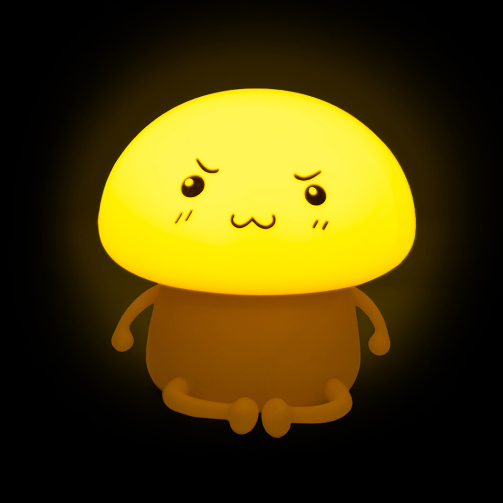 Ночник детский "Злой гриб" LITTLE LOVELY COMPANY  281714 Желтый Santreyd  - Вид №1