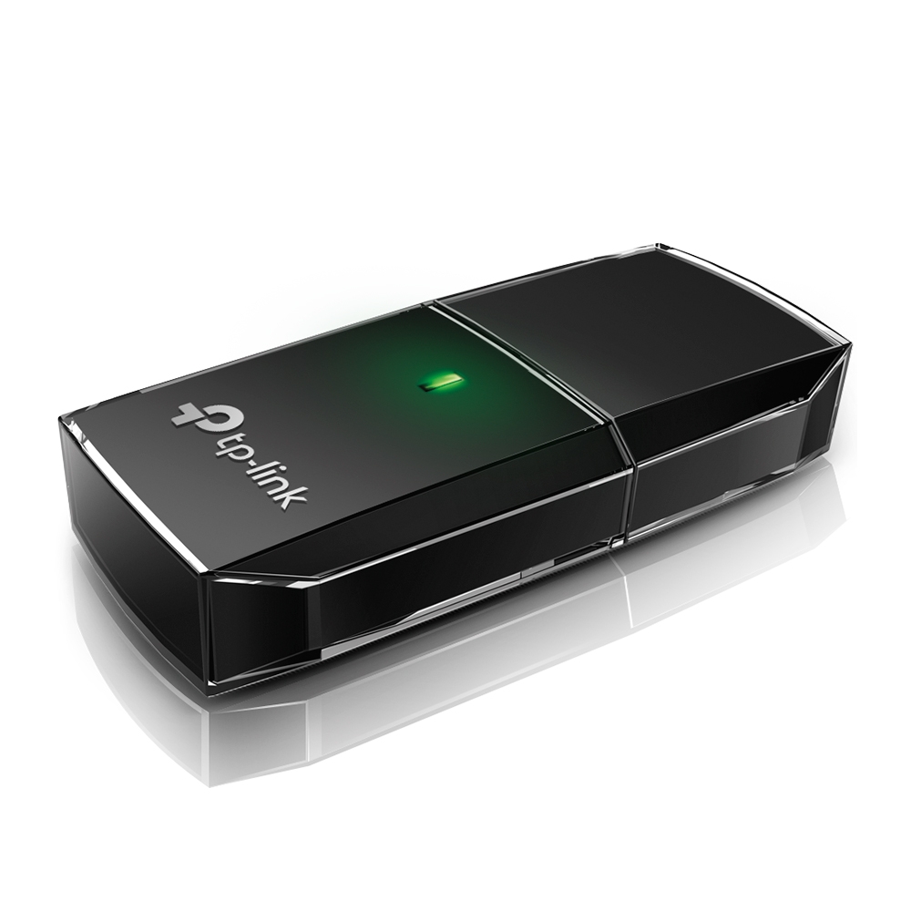 Archer T2U Ac600 dual band wireless usb 2.0 adapter, 433mbps at 5ghz + 150mbps at 2.4ghz, 802.11ac/a/b/g/n, адаптер wi-fi TP-Link Santreyd  - Вид №3