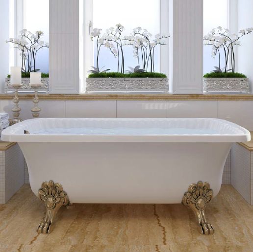 24633 Ванна из литьевого мрамора Migliore Olivia - Вид №4