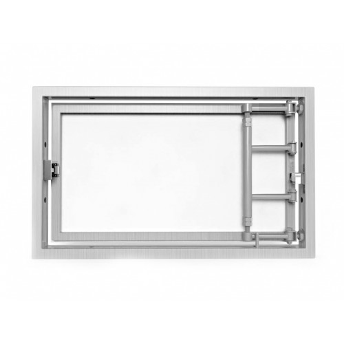 Алюминиевый люк под плитку, распашной, нажимной с регулировкой 300Х200 ВОЗРОЖДЕНИЕ sun-id-1025410 - Вид №1