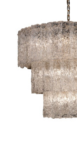 Стеклянный подвесной светильник