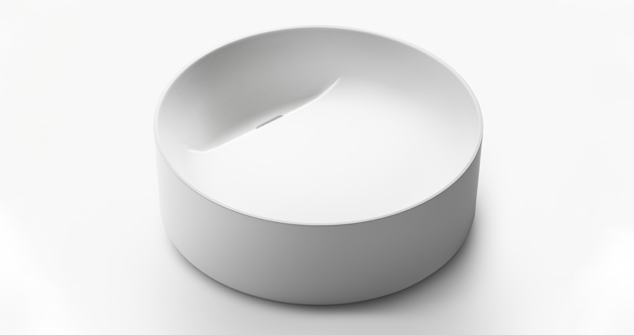 Fontana WF2 Круглая раковина со столешницей Falper  - Вид №2