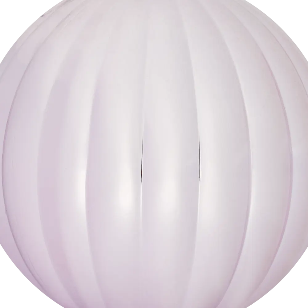 87036365 Елочное украшение Шар с объемным узором Christmas ø8 см пластик цвет розовый STLM-0964589 Santreyd  - Вид №1