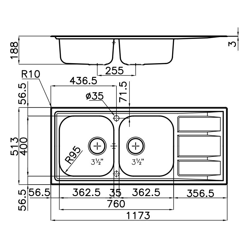 1978 96x Раковина Foster Marine 1978 96x Fosterspa 197896x - Вид №1